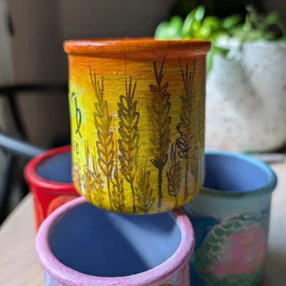 Virgo Zodiac Ceramic Jar With Lid - Picture 4 of 6